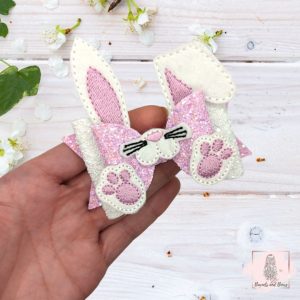 Lux Bunny Bow - lilac