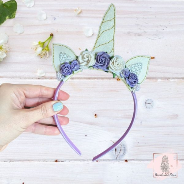 Unicorn Headband Lilac