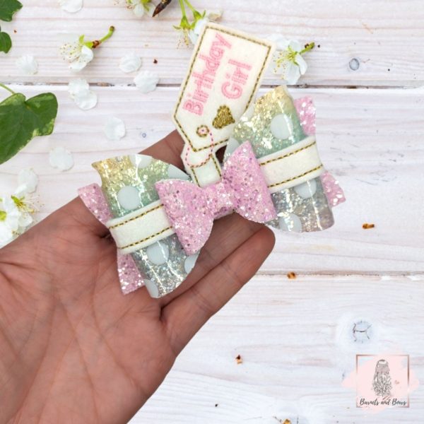Luxury Birthday Bow lilac