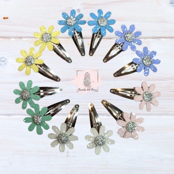 Daisy Snap Clips