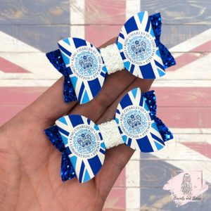 Union Jack Logo Pigtail Set Blue
